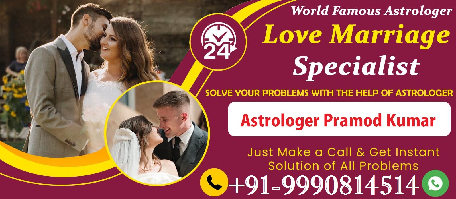 Astrologer Pramod Kumar +91-9990814514